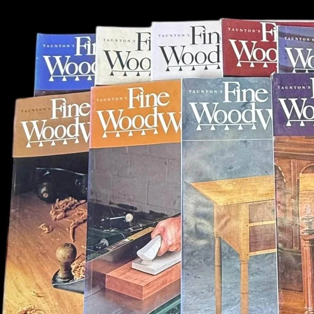 Vintage Fine Woodworking‎ Magazine Lot Of 18 - Some Duplicates